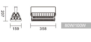 Adjustable LED Floodlight