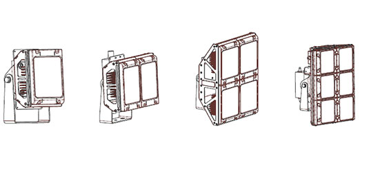 Modular LED Floodlight