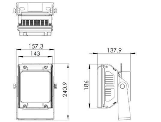 Modular LED Floodlight